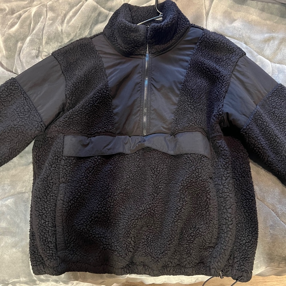 Pink victory secret warm fuzzy sweater